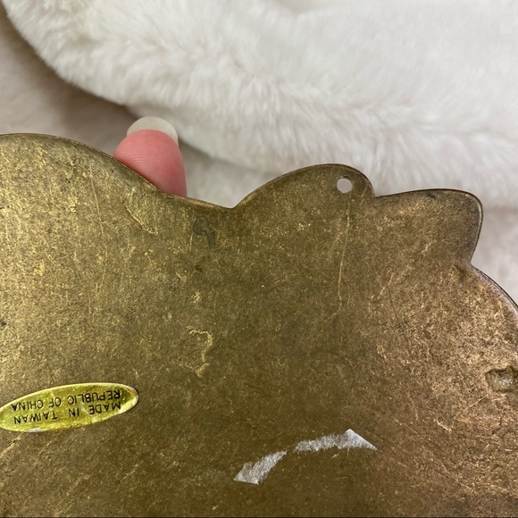 Garfield solid brass vintage key holder - Picture 7 of 10